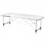 Folding Aluminum Massage Bed 2 Seat White -0126962 MASSAGE AND AESTHETIC BEDS