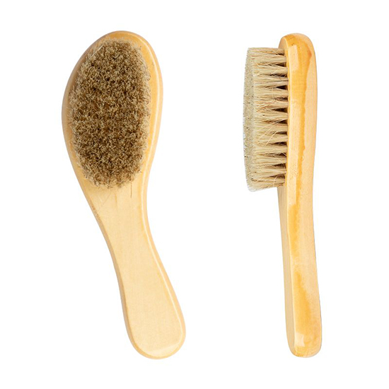 Wooden beard brush - 0129154 BARBER TOOLS