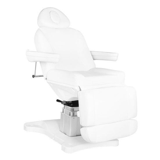 Professional electric chair with 4 motors White -  0129325 CHAIRS WITH ELECTRIC LIFT