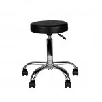 Professional manicure & aesthetic stool black - 0129897 MANICURE CHAIRS - STOOLS