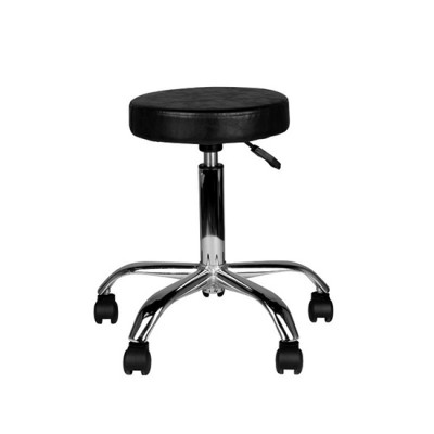 Professional manicure & aesthetic stool black - 0129897