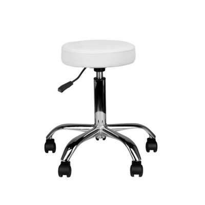 Professional hair salon & aesthetic stool white - 0129898