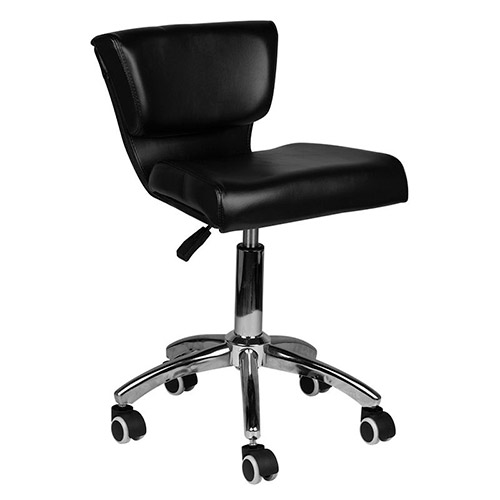 Professional manicure & aesthetics stool 227 Black - 0131585 