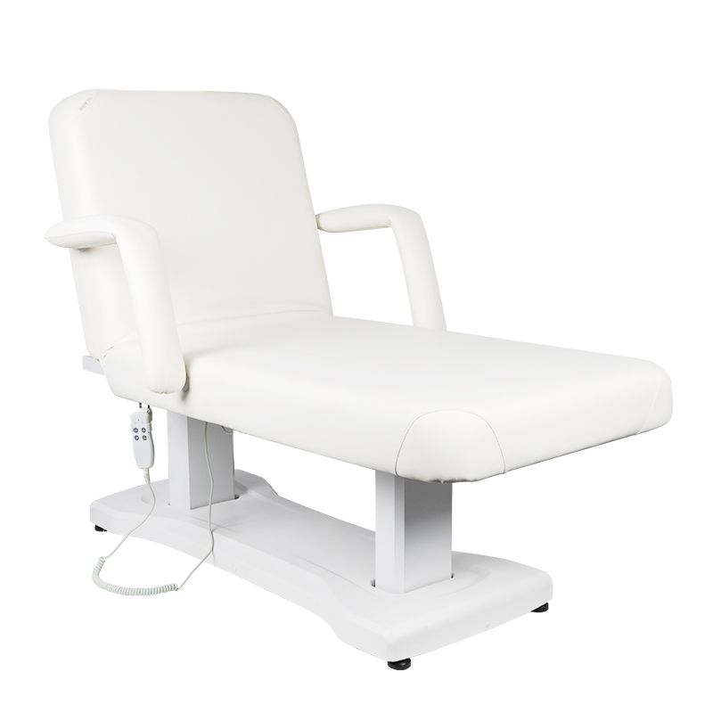 Professional electric massage & beauty bed with 3 Motors White - 0131859 ELECTRIC BEDS