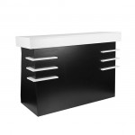 Beauty Salon Reception Black & White - 0132161 WAITING-RECEPTION & HAIRDRESSING CONSOLE-MIRRORS