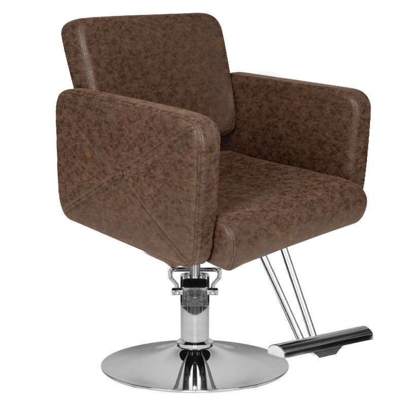 Professional hair salon seat HS99 Brown - 0132852 LUXURY CHAIRS COLLECTION