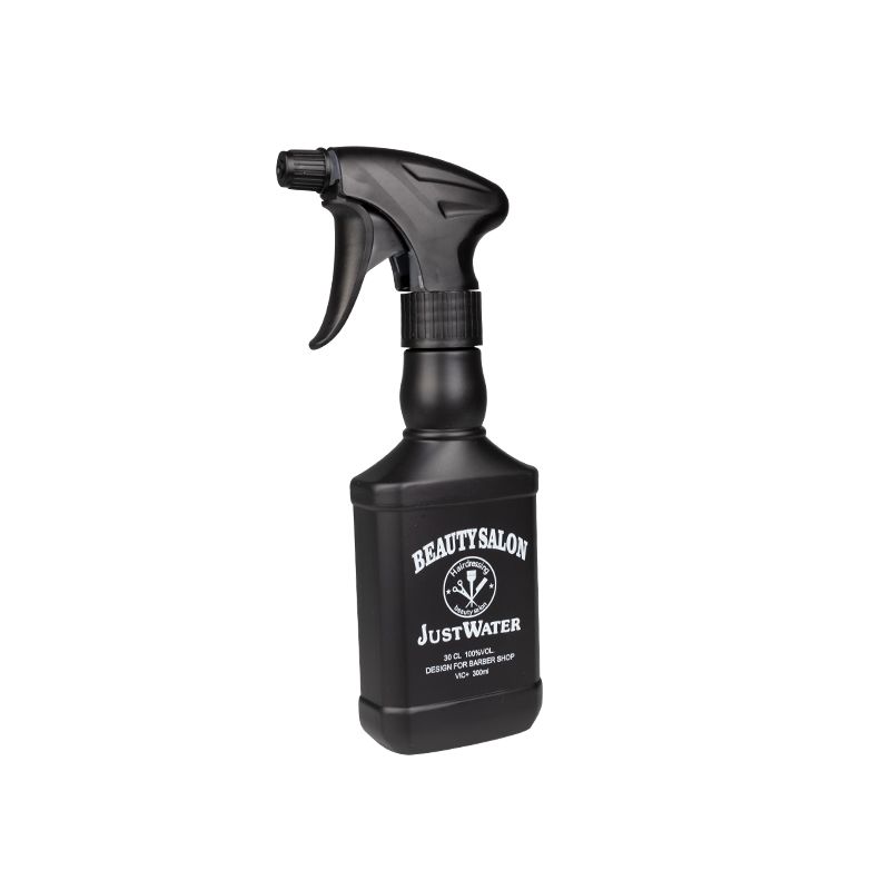 Barber sprayer black 300ml - 0133238 ACCESSORIES - WORK PRODUCTS - HAIR COLOUR ACCESORIES 