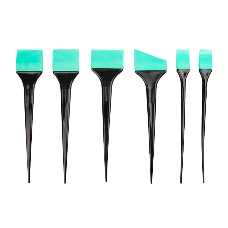 Professional set hair dye silicone brushes 6 pieces - 0133262 ACCESSORIES - WORK PRODUCTS - HAIR COLOUR ACCESORIES 