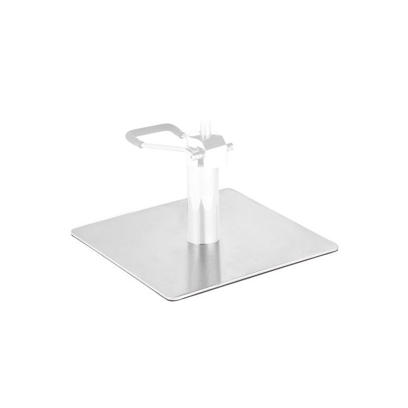 Round base for hairdressing chair Inox - 0134995 HAIR SALON CHAIRS 