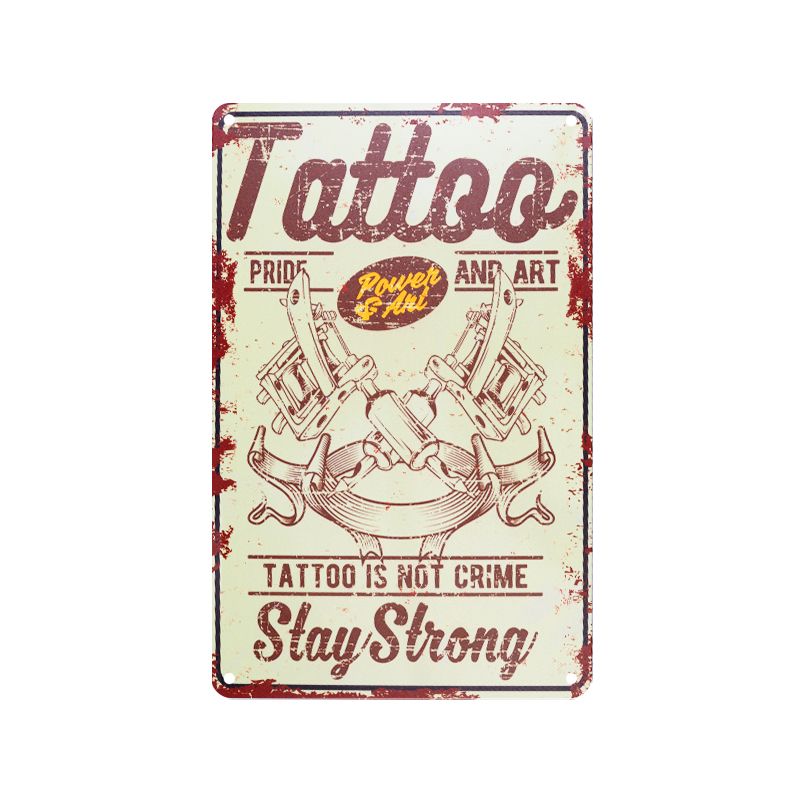 Decorative Board Tattoo TA109 - 0135195 TATTOO DECORATION BOARDS