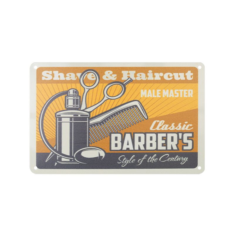 Decorative Board Barber B001 - 0135211 BARBER DECORATION BOARDS