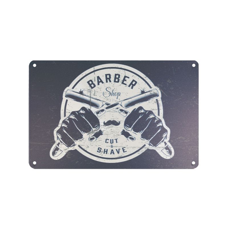 Decorative Board Barber B034 - 0135234 BARBER DECORATION BOARDS