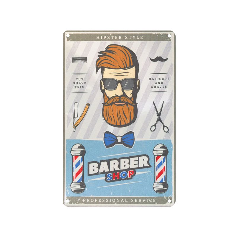 Decorative Board Barber B057 - 0135243 BARBER DECORATION BOARDS