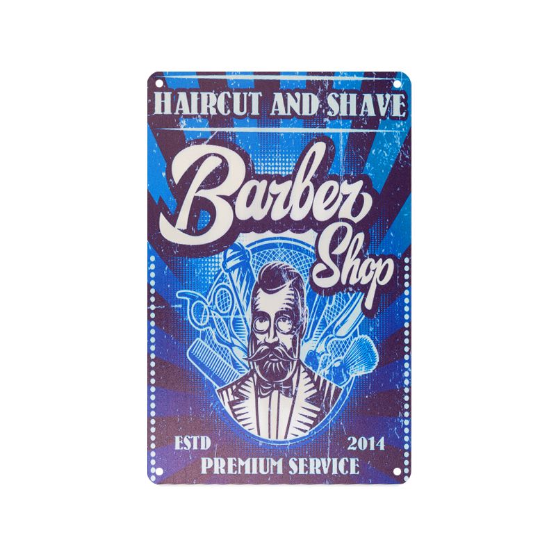 Decorative Board Barber B074 - 0135252 BARBER DECORATION BOARDS