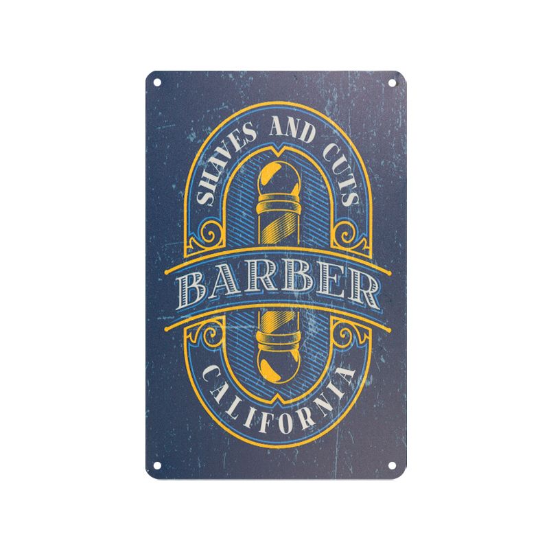 Decorative Board Barber B076 - 0135254 BARBER DECORATION BOARDS
