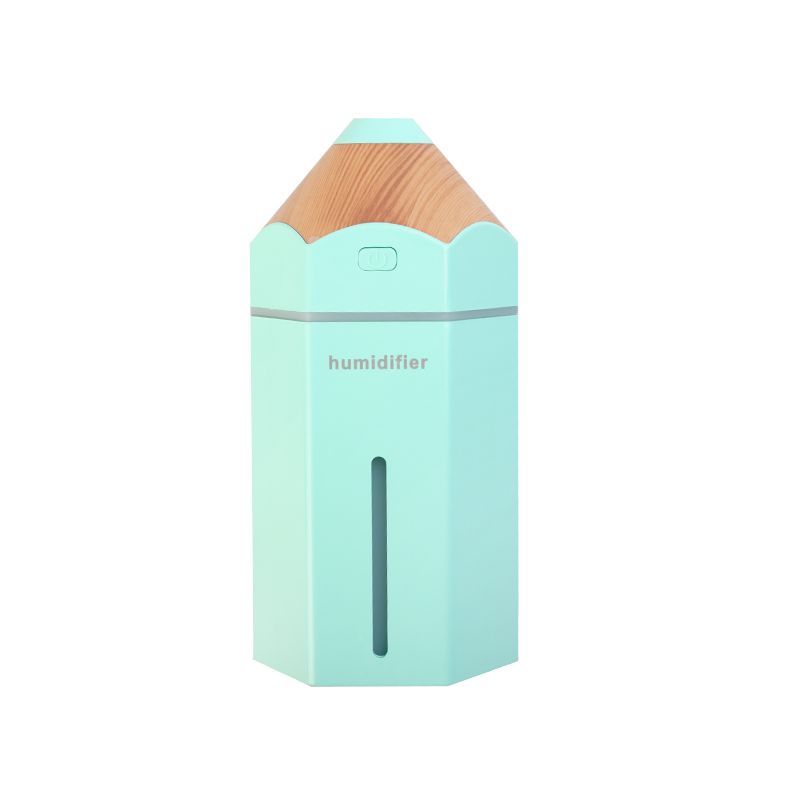Aromatherapy Device & Humidifier - Ultrasonic Diffuser Cylinder Mint 230ml - 0135373 AROMATHERAPY DEVICES & HUMIDIFIERS-ESSENTIAL OILS