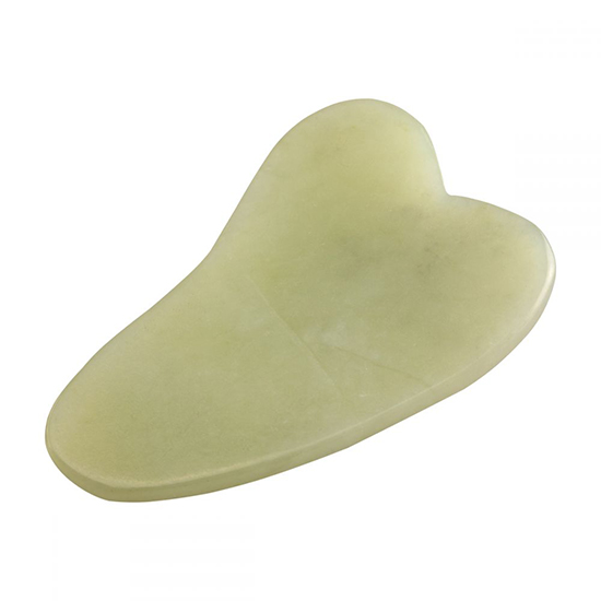 Green Gua Sha jade for face massage - 0138237 ELECTRICAL APPLIANCES & PERSONAL CARE