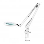 LED magnifying lamp with 3 lighting options Glow 308 White - 0138395 LIGHTED MAGNIFYING LAMPS