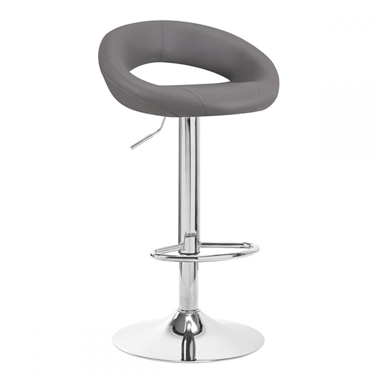 Bar stool QS-B10 Gray - 0141197 MAKE-UP FURNITURE