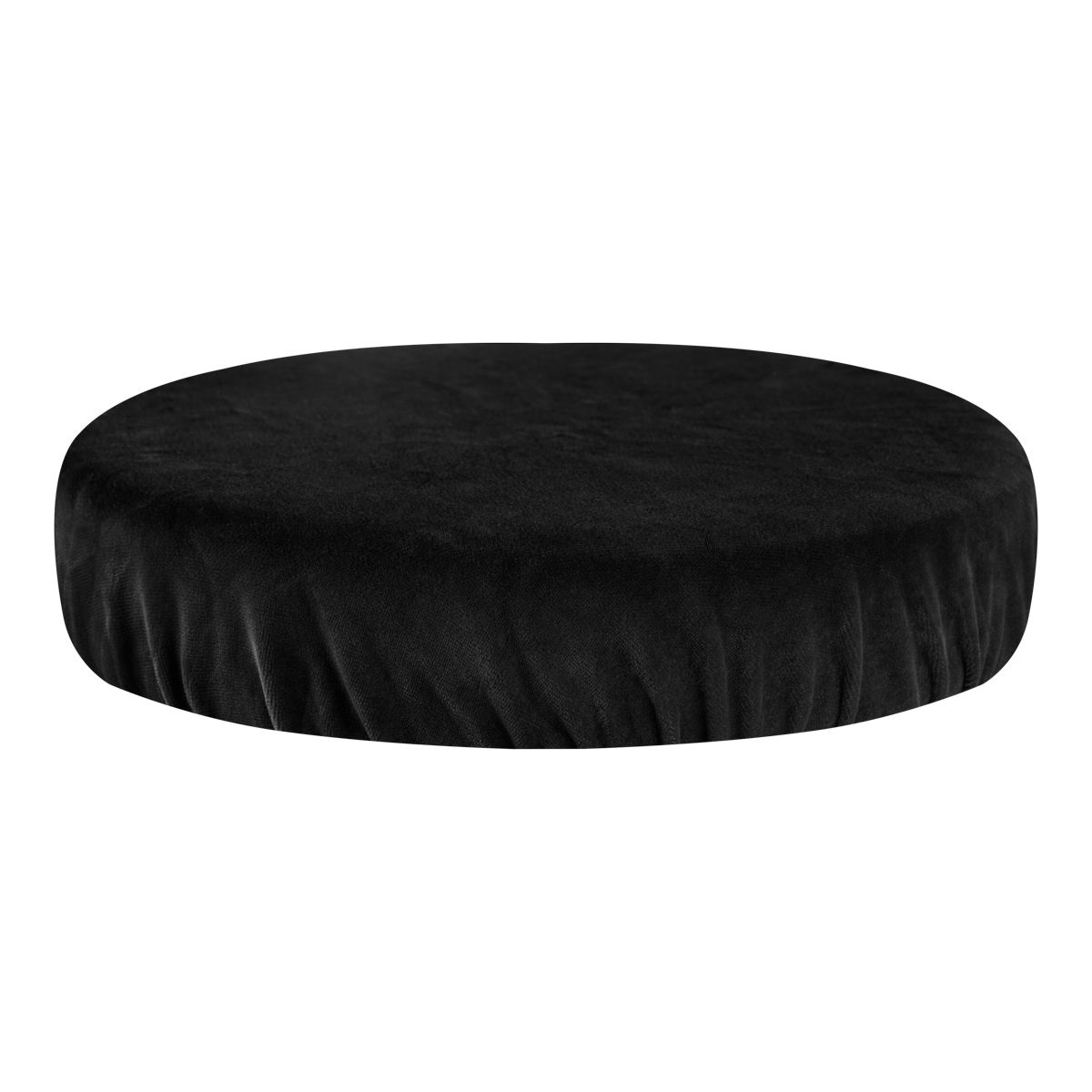 Stool seat cover velvet black -  0141213 SINGLE USE PRODUCTS