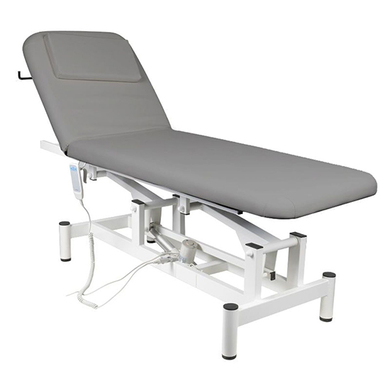 Electric massage & beauty bed with 1 motor Gray - 0141616 ELECTRIC BEDS