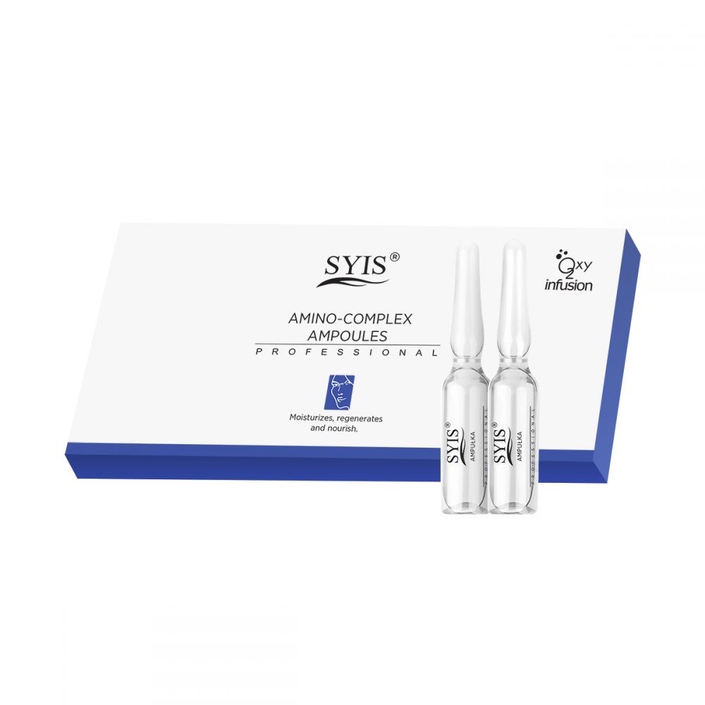 Syis Deep Hydration Ampoules Amino - Complex 10x3ml - 0142680 HOME SPA - AESTHETIC DEVICES