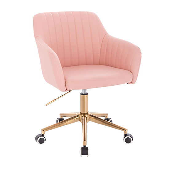 Nordic Style Vanity chair Gold Pink Color - 5400214 AESTHETIC STOOLS