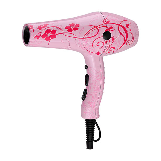 AlbiPro Professional hair dryer Light Pink 2000 Watt Flower Technology 3320 - 9600013 HAIR ELECTRICALS
