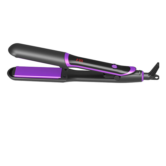AlbiPro Professional Ceramic Hair Press Digital Black & Purple 2805L - 9600066 HAIR ELECTRICALS