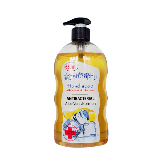 Antibacterial Hand Soap Aloe Vera & Lemon 650ml - 2600003 DISINFECTANTS FOR TOOLS & SURFACES