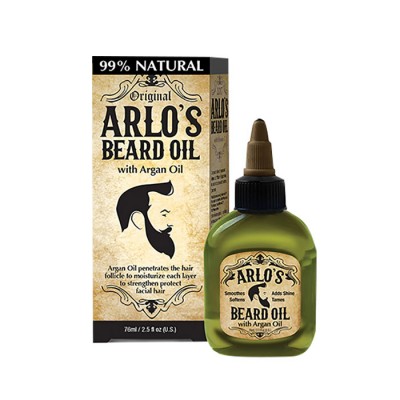 Arlo's Men's Care Line Beard oil with argan oil 75ml - 4311001