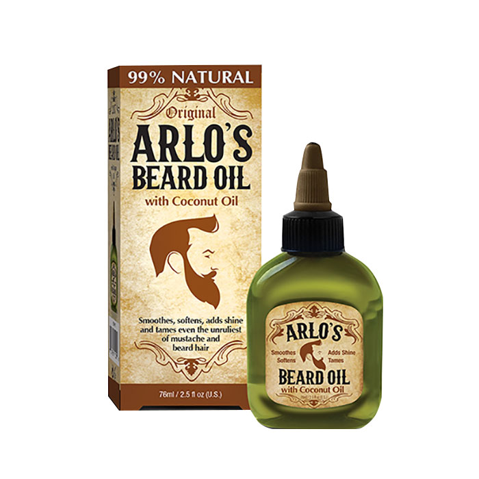 Arlo's Men's Care Line Beard oil with coconut oil 75ml - 4311006 ARLOS MEN'S CARE LINE
