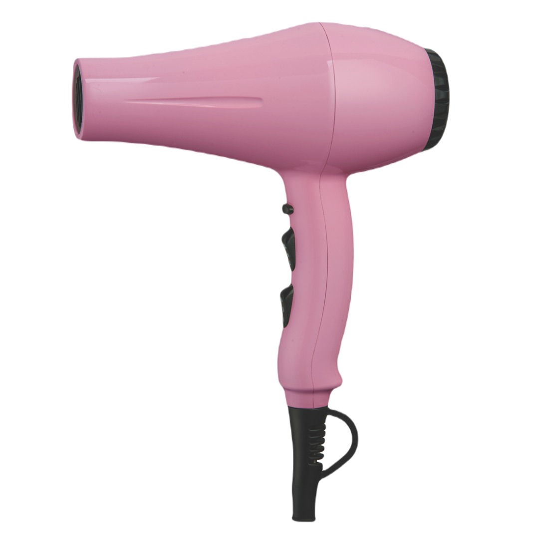 AlbiPro Professional hair dryer Iconic and Compact Pink 2000 Watt 3600P - 9600118 HAIR DRYERS