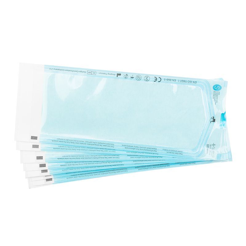 Professional sterilization bags 57x130мм 200pcs -6010100 DISINFECTANTS FOR TOOLS & SURFACES