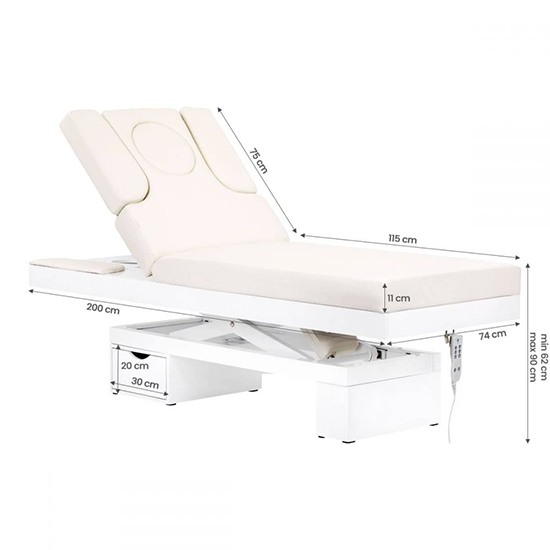 Professional electric aesthetic & massage bed - 0113116 ELECTRIC BEDS