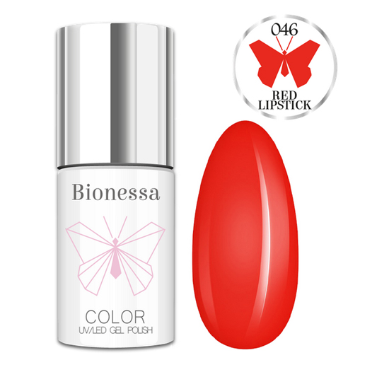 Bionessa semi-permanent varnish red lipstick 046 6ml - 5200046 BIONESSA
