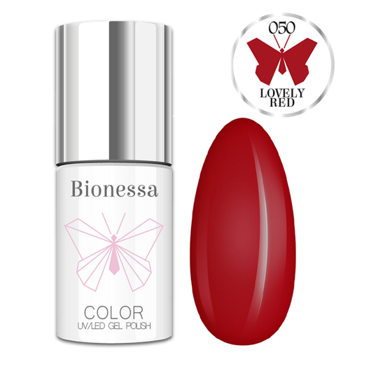 Bionessa semi-permanent varnish lovely red 050 6ml - 5200050 BIONESSA