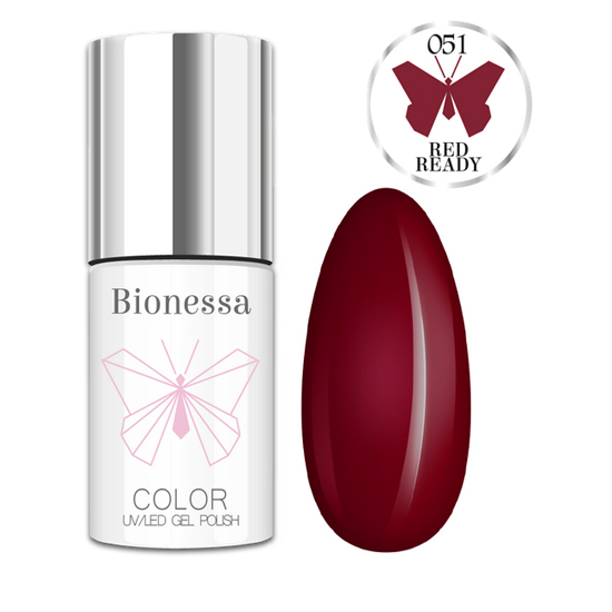 Bionessa semi-permanent varnish red ready 051 6ml - 5200051 BIONESSA