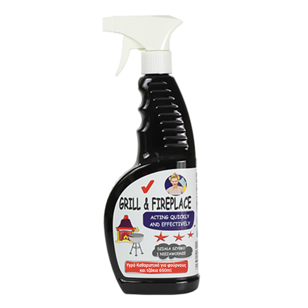 Grill and Fireplace Cleaner 650ml - 2600008 hygiene