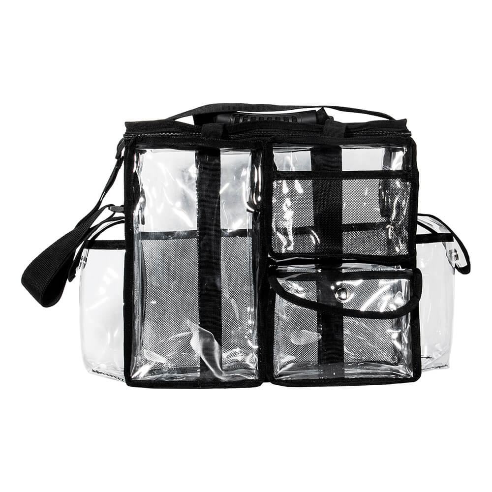 Beauty bag with shoulder strap Clear Black-5866173 MAKE UP - MANICURE - HAIRDRESSING CASES