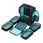 Rolling Beauty case  with extra organizer bags - 5866103 MAKE UP - MANICURE - HAIRDRESSING CASES