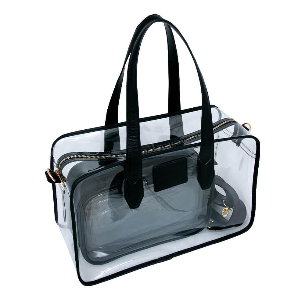 Beauty bag with shoulder strap Clear-5866175 MAKE UP - MANICURE - HAIRDRESSING CASES