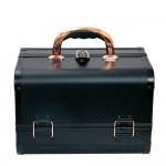 Metal beauty case Rose Gold Handle-5866152 MAKE UP - MANICURE - HAIRDRESSING CASES