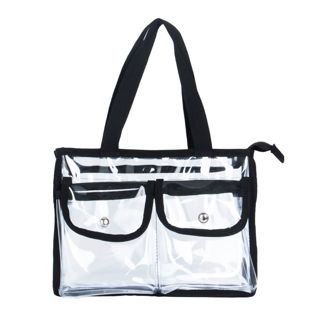 Beauty bag with shoulder strap Clear-5866167 MAKE UP - MANICURE - HAIRDRESSING CASES