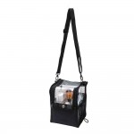 Beauty Bag Clear Black With Shoulder Strap -5866165 MAKE UP - MANICURE - HAIRDRESSING CASES