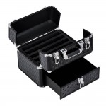 Metal beauty case Large Black-5866155 MAKE UP - MANICURE - HAIRDRESSING CASES