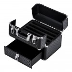 Metal beauty case Large Black-5866155 MAKE UP - MANICURE - HAIRDRESSING CASES
