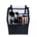 Beauty Bag Large Size Clear Black With Shoulder Strap -5866164 КУФАРИ ЗА ГРИМ - МАНИКЮР - ФРИЗЬОРСТВО