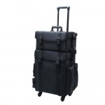 Rolling beauty Suitcase 3 in 1 Black-5866159 MAKE UP - MANICURE - HAIRDRESSING CASES