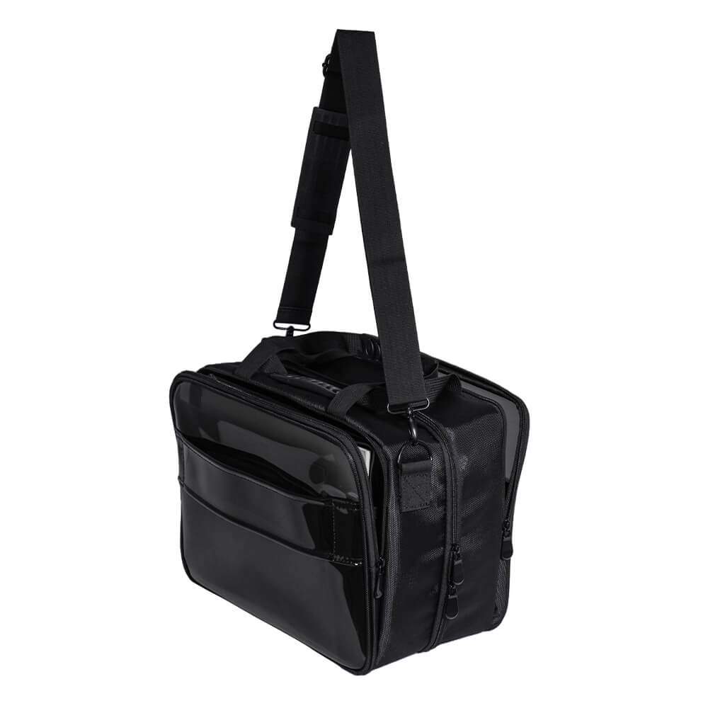 Beauty bag with shoulder strap Black-5866171 MAKE UP - MANICURE - HAIRDRESSING CASES